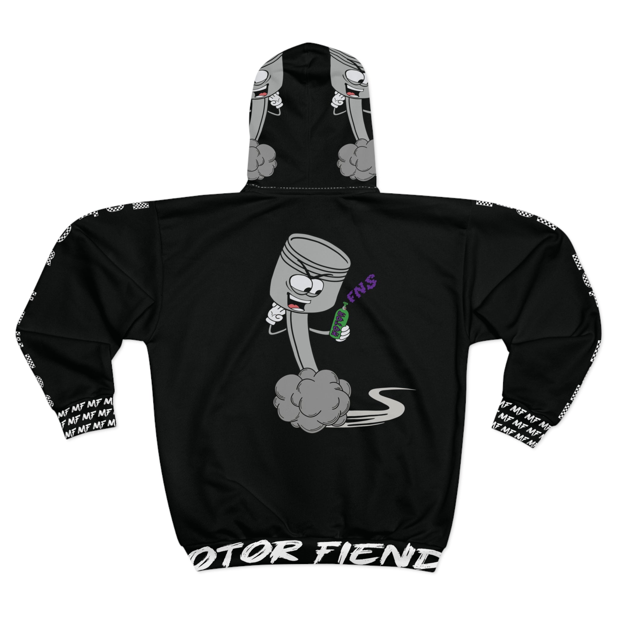 MF Custom Black Hoodie
