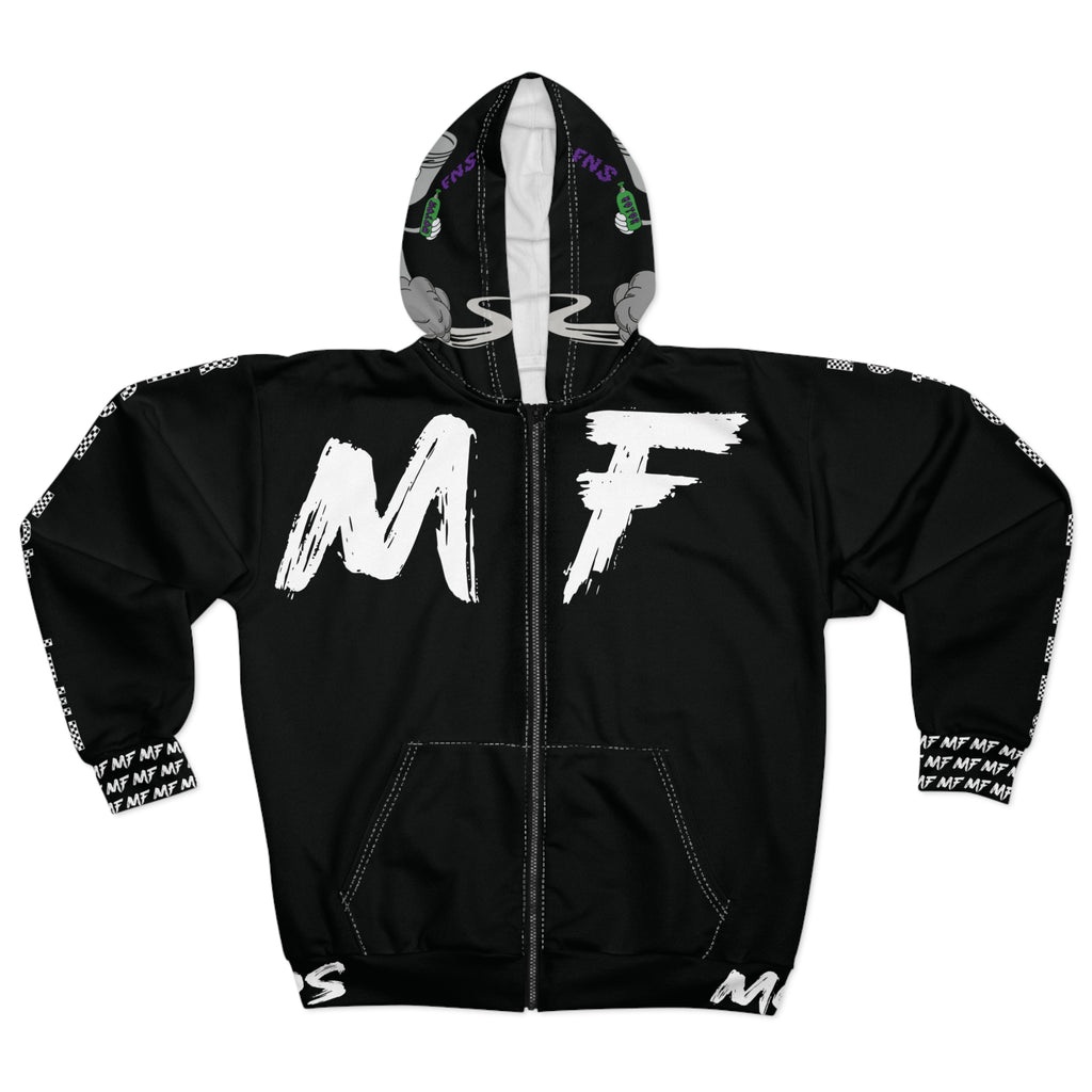 MF Custom Black Hoodie