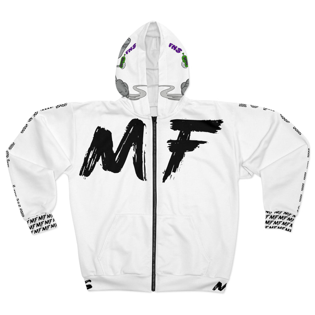 MF Custom White Hoodie